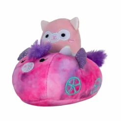Squishville - Mauve the Alpaca in Carriage Mini Squishmallows 2” Plush