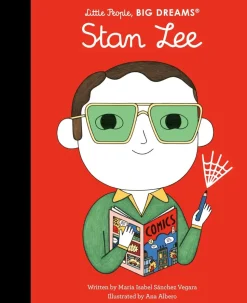 Stan Lee - Stan Lee Little People, Big Dreams Hardcover Book