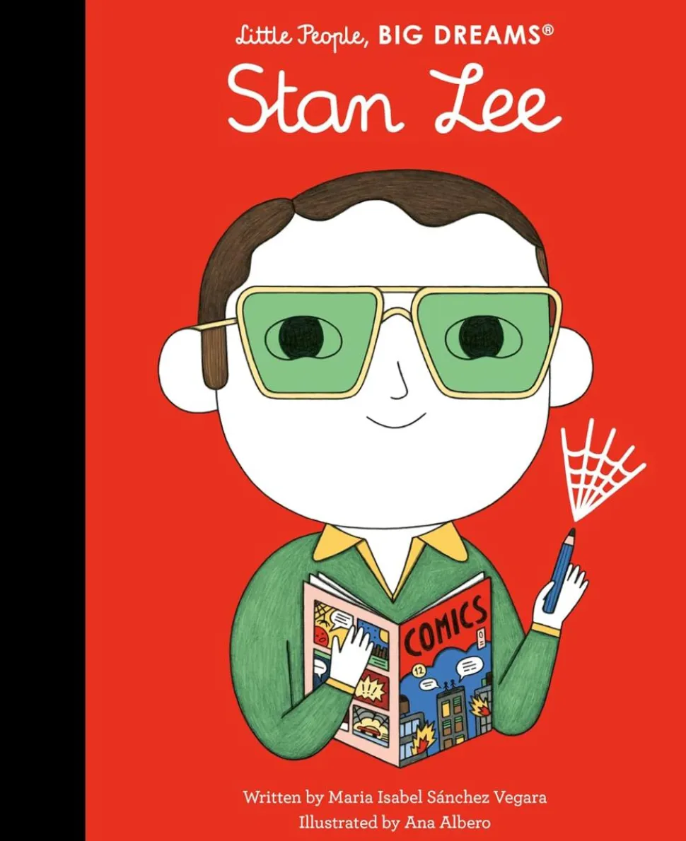 Stan Lee - Stan Lee Little People, Big Dreams Hardcover Book