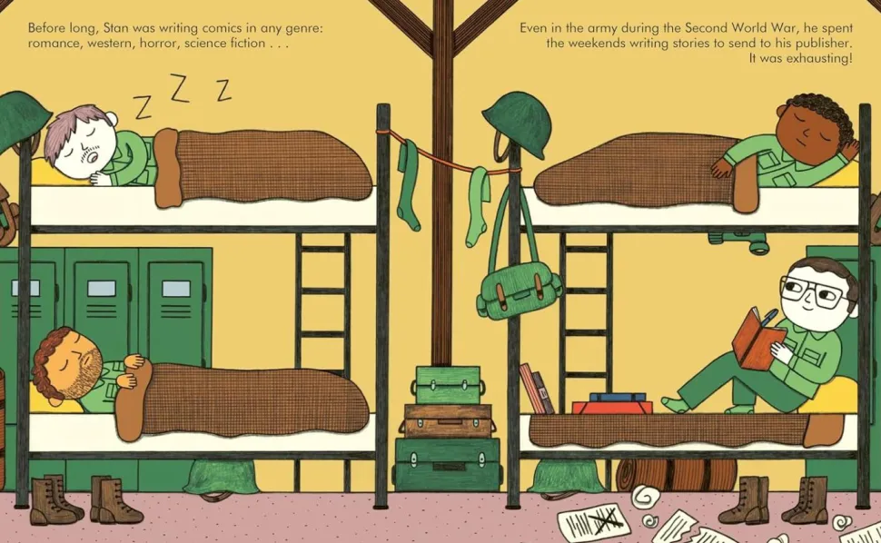 Stan Lee - Stan Lee Little People, Big Dreams Hardcover Book