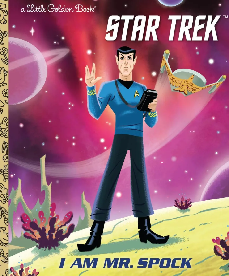 Star Trek - I Am Mr. Spock Little Golden Book Hardcover Book