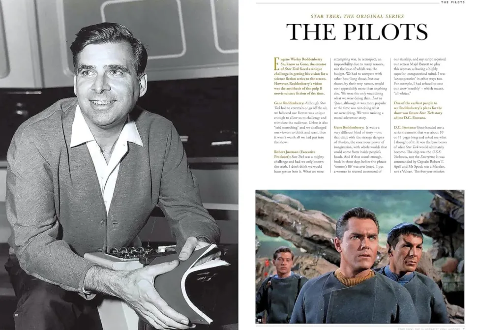 Star Trek - The Illustrated Oral History Volume 01 The Original Cast Hardcover Book