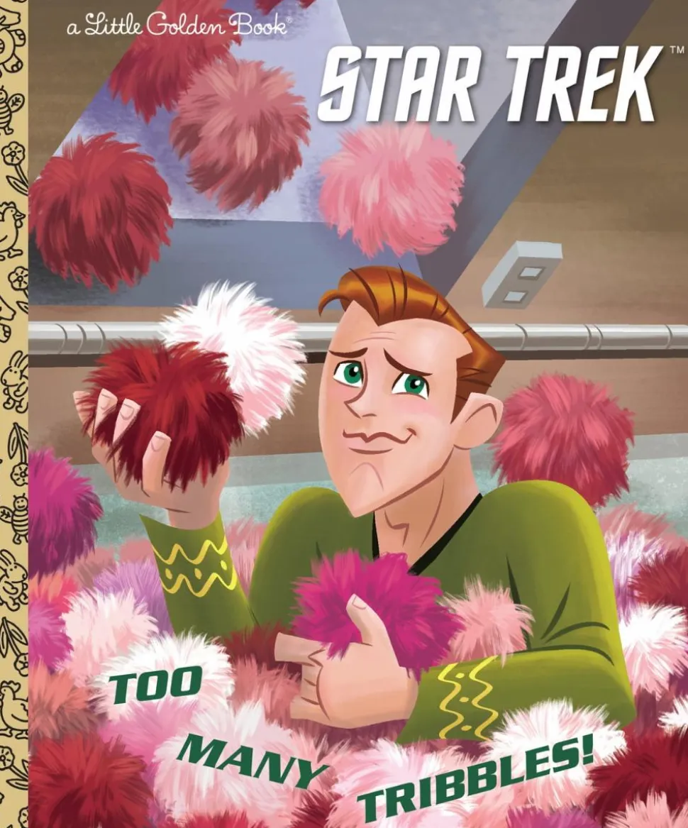 Star Trek - Too Many Tribbles! Little Golden Book Hardcover Book
