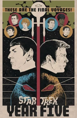 Star Trek - Year Five Book One Odyssey’s End Trade Paperback Book