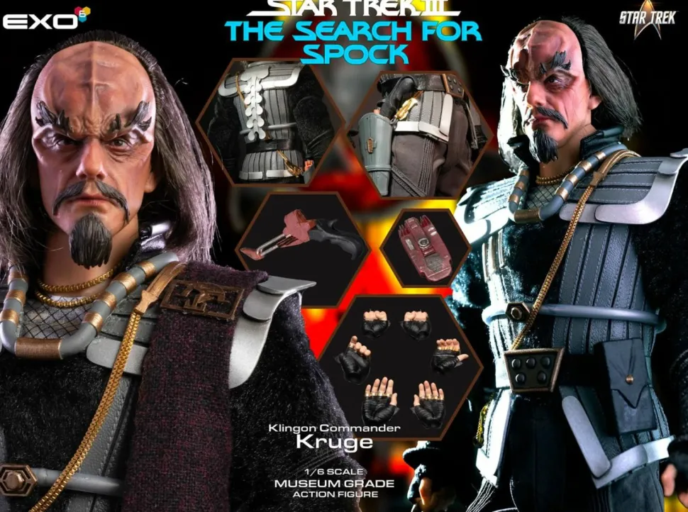 Star Trek III: The Search for Spock - Commander Kruge 1/6th Scale Action Figure
