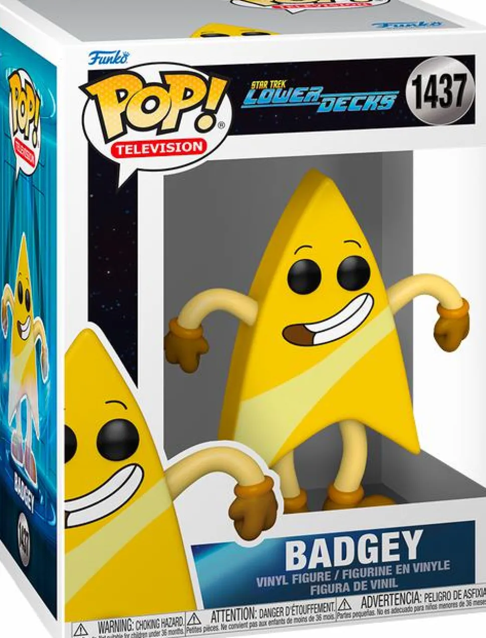 Star Trek: Lower Decks - Badgey Pop! Vinyl Figure