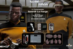 Star Trek: The Next Generation - Commander Geordi La Forge (Standard Version) 1/6th Scale Action Figure