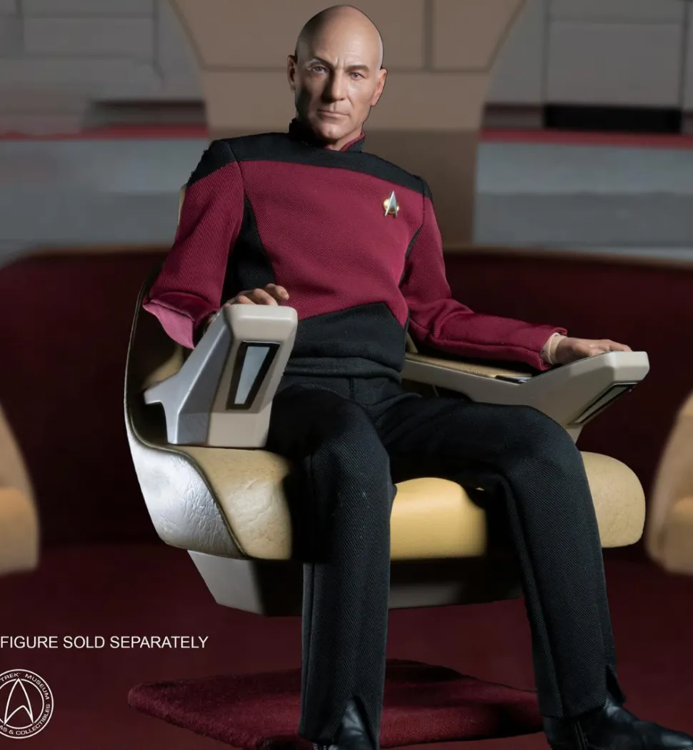 Star Trek: The Next Generation - USS Enterprise-D Captain's Chair 1/6th Scale Action Figure Accessory