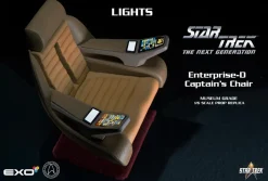 Star Trek: The Next Generation - USS Enterprise-D Captain's Chair 1/6th Scale Action Figure Accessory