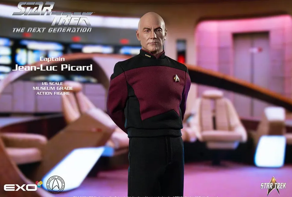 Star Trek: The Next Generation - Captain Jean-Luc Picard (Duty Uniform) 1/6th Scale Action Figure
