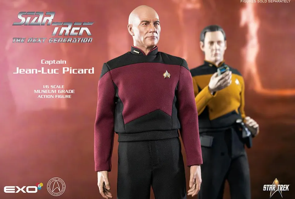 Star Trek: The Next Generation - Captain Jean-Luc Picard (Duty Uniform) 1/6th Scale Action Figure