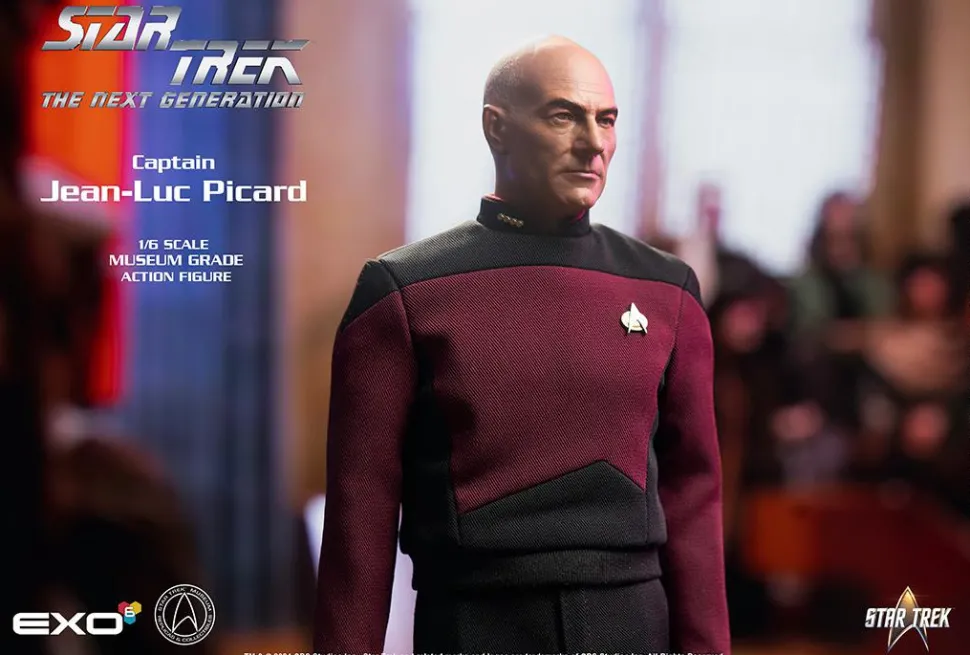 Star Trek: The Next Generation - Captain Jean-Luc Picard (Duty Uniform) 1/6th Scale Action Figure