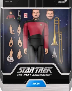 Star Trek: The Next Generation - Commander Riker Ultimates! 7” Scale Action Figure