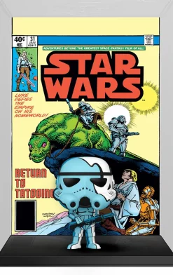Star Wars (1977) - Sandtrooper #31 Pop! Comic Covers Vinyl Figure