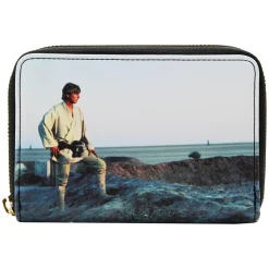 Star Wars - A New Hope Final Frames 4” Faux Leather Zip-Around Wallet