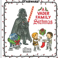 Star Wars - A Vader Family Sithmas by Jeffrey Brown Hardcover Book