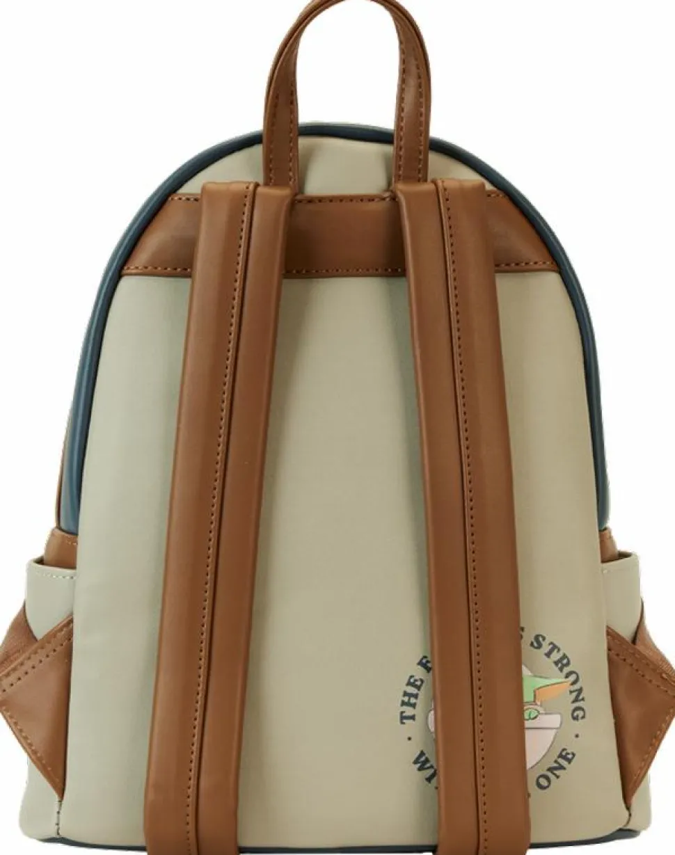 Star Wars - Ahsoka & Grogu Precious Cargo 10" Faux Leather Mini Backpack