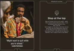 Star Wars - Be More Lando: How to Get What You Want (And Look Good Doing It) Hardcover Book