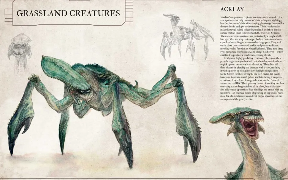 Star Wars - Bestiary Volume 01 Hardcover Book