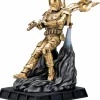 Star Wars - Boba Fett Battle Ready Limited Edition 8" Gilt Pewter Statue