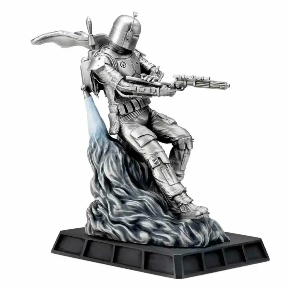 Star Wars - Boba Fett Battle Ready Limited Edition 8" Pewter Statue