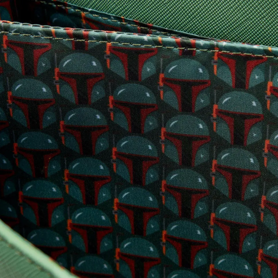 Star Wars - Boba Fett Cosplay 7” Faux Leather Crossbody Bag