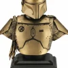 Star Wars - Boba Fett Limited Edition Gilt 8” Pewter Bust