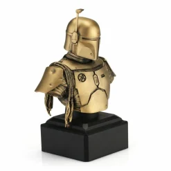 Star Wars - Boba Fett Limited Edition Gilt 8” Pewter Bust
