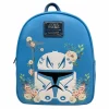 Star Wars - Captain Rex Floral 10” Faux Leather Mini Backpack