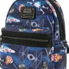 Star Wars - Chibi Ships 10” Faux Leather Mini Backpack