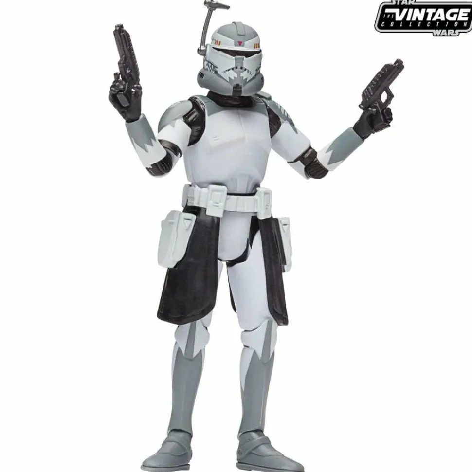 Star Wars - Clone Commander Wolffe 3.75” Vintage Kenner Action Figure