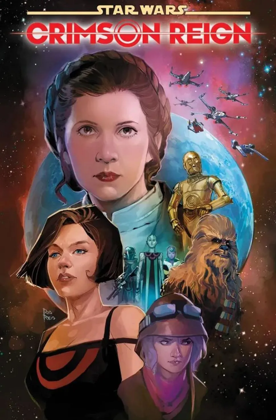 Star Wars - Crimson Reign Omnibus Hardcover Book (DM Direct Market Exclusive Variant Cover)