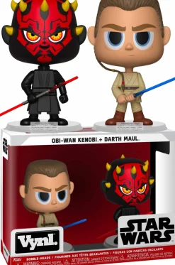 Star Wars - Darth Maul and Obi-Wan Kenobi Vynl. Vinyl Figure 2-Pack