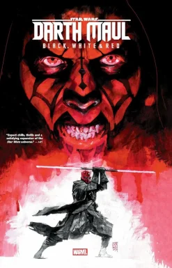 Star Wars - Darth Maul Black, White & Red Treasury Edition Paperback Book