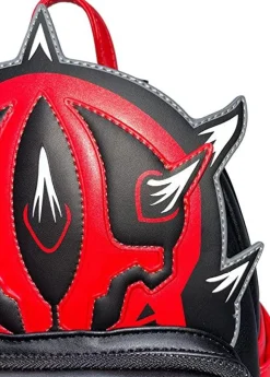 Star Wars - Darth Maul Sith Cosplay 10” Faux Leather Mini Backpack