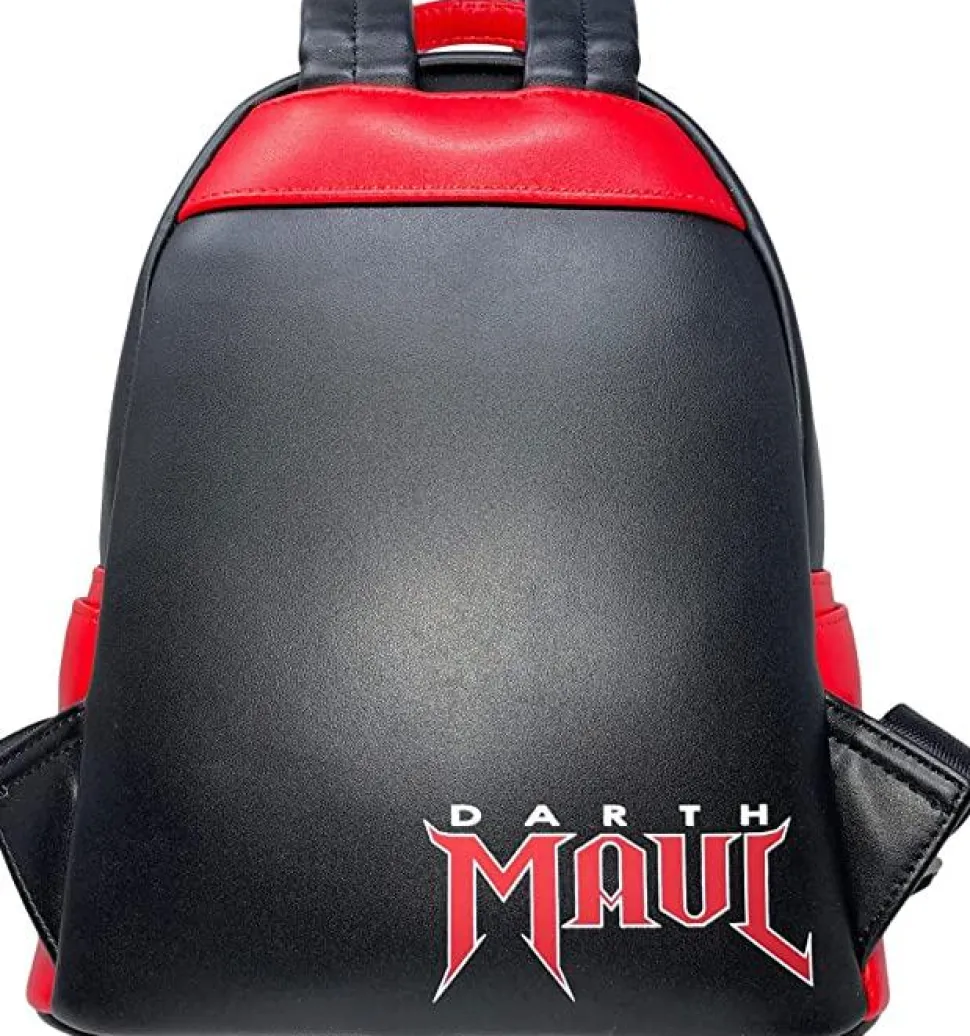 Star Wars - Darth Maul Sith Cosplay 10” Faux Leather Mini Backpack