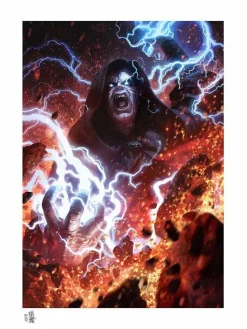 Star Wars - Darth Sidious: Unlimited Power Mythos Fine Art Print by Fabian Schlaga