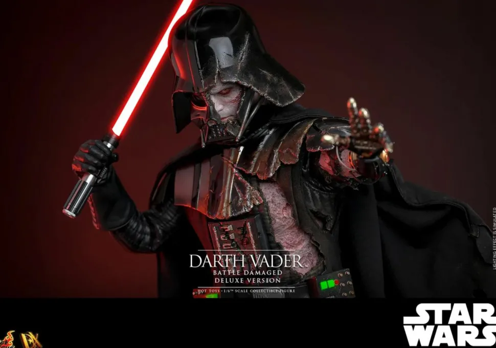 Star Wars - Darth Vader (Battle Damaged) Deluxe 1/6th Scale Hot Toys Action Figure