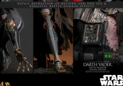 Star Wars - Darth Vader (Battle Damaged) Deluxe 1/6th Scale Hot Toys Action Figure