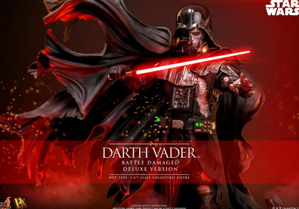 Star Wars - Darth Vader (Battle Damaged) Deluxe 1/6th Scale Hot Toys Action Figure