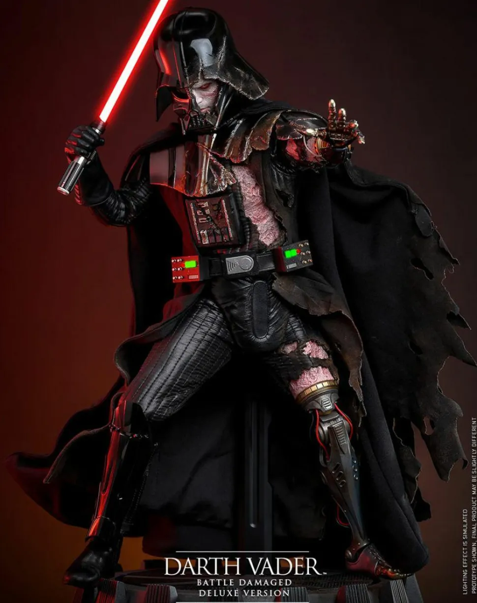 Star Wars - Darth Vader (Battle Damaged) Deluxe 1/6th Scale Hot Toys Action Figure