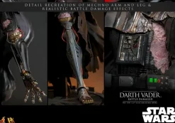 Star Wars - Darth Vader (Battle Damaged) 1/6th Scale Hot Toys Action Figure