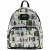 Star Wars - Darth Vader Comic Strip 10” Faux Leather Mini Backpack