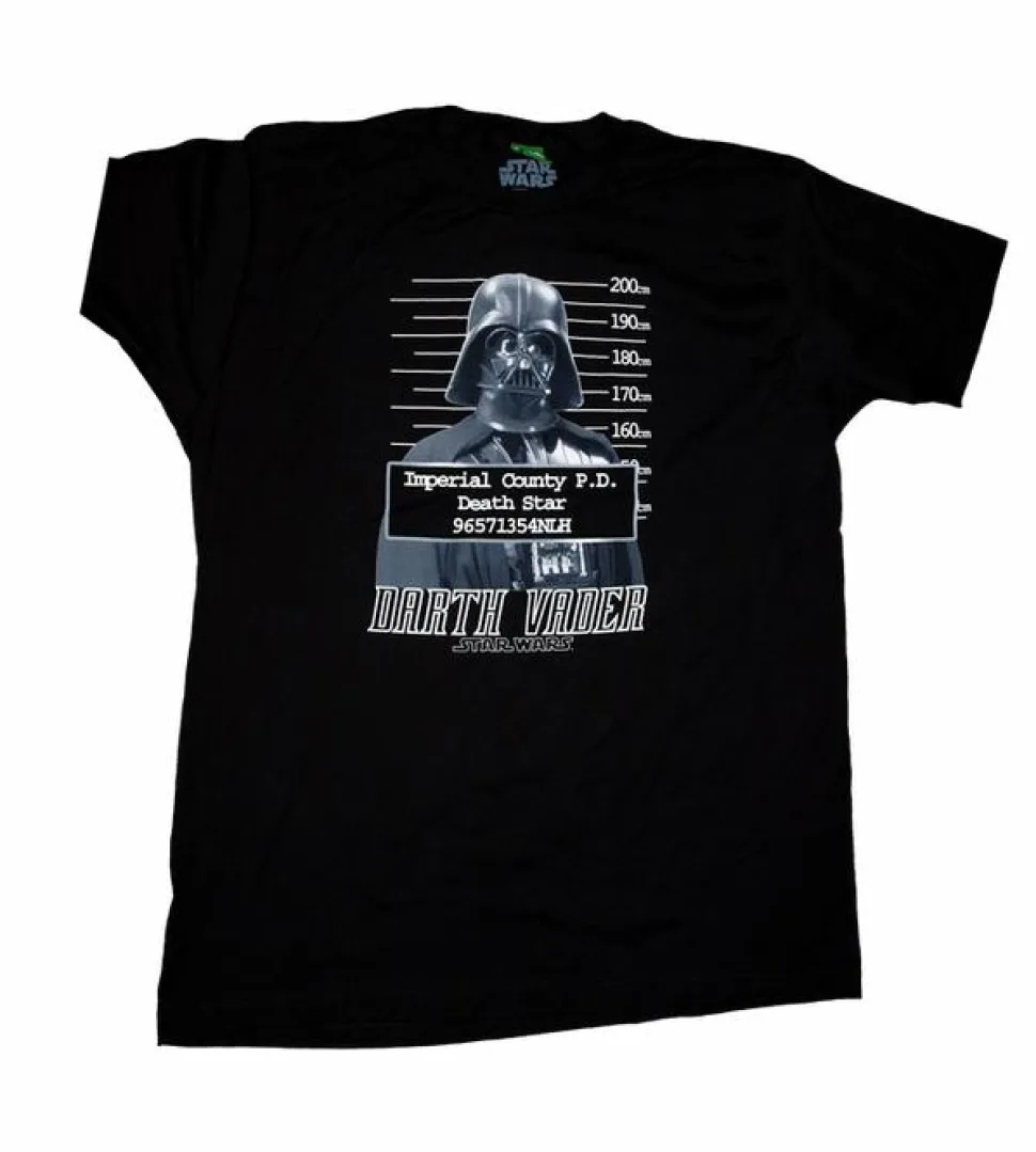 Star Wars - Darth Vader Mug Shot Kids or Youth T-Shirt