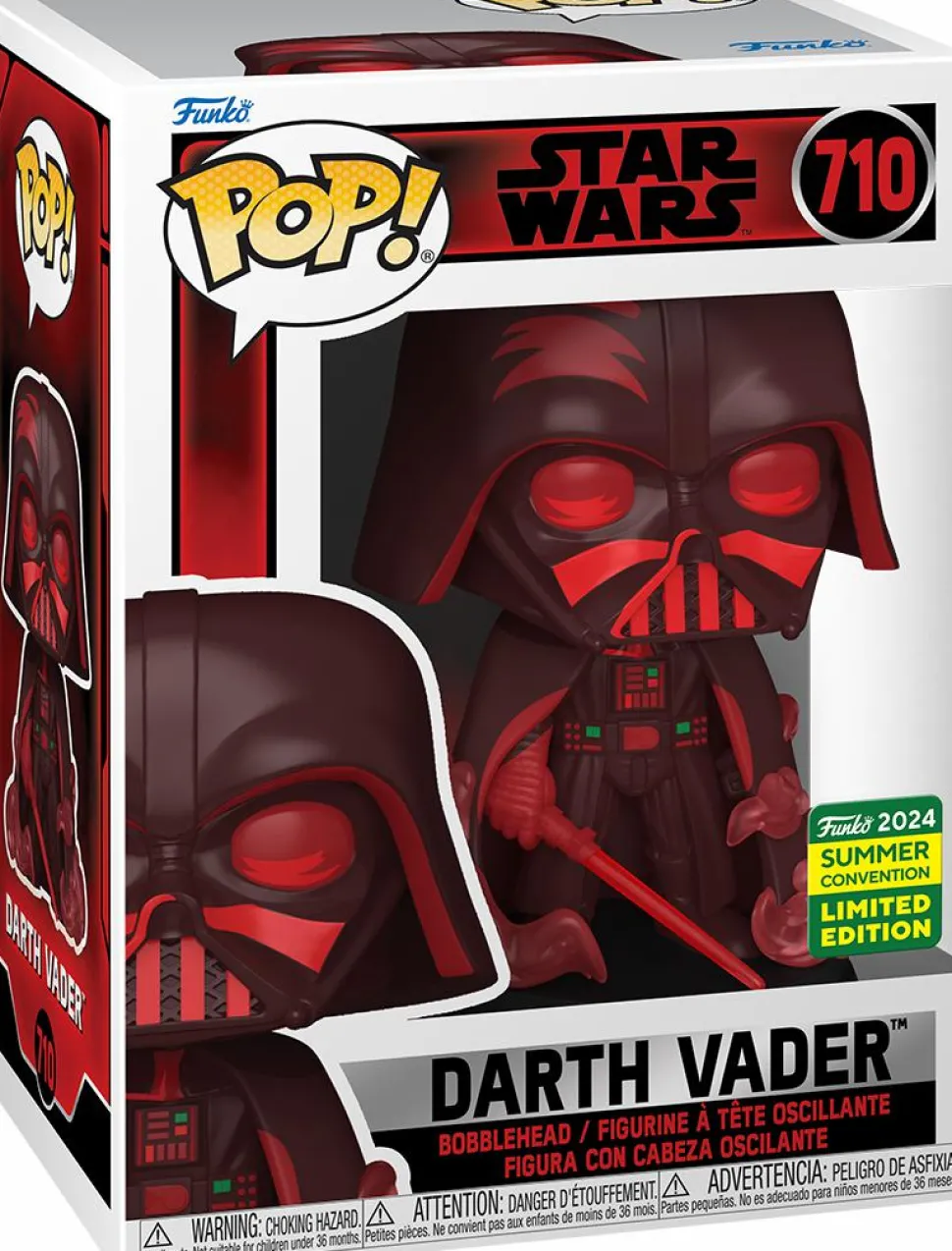 Star Wars - Darth Vader Pop! Vinyl Figure (2024 Summer Convention Exclusive) (Popcultcha Exclusive)