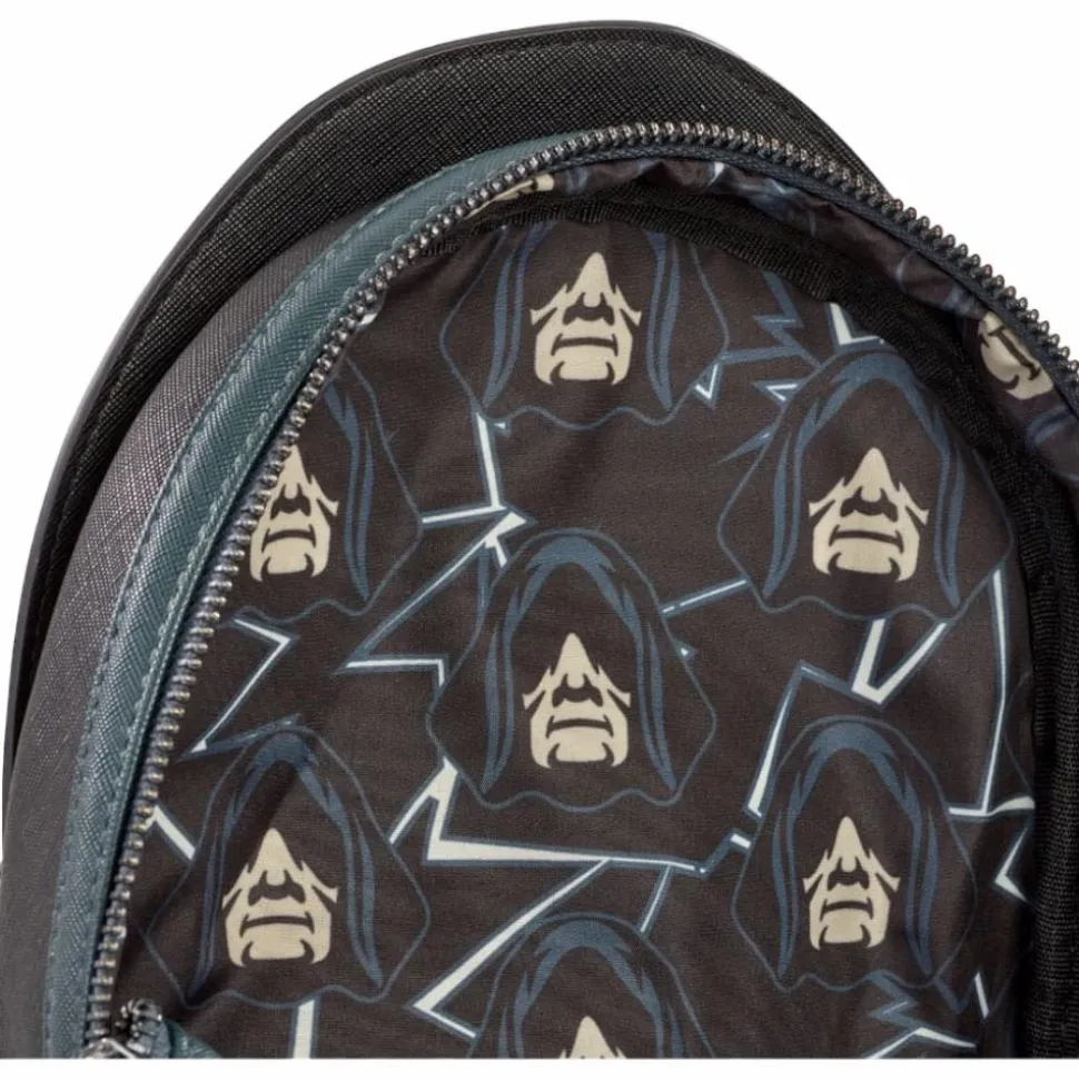 Star Wars - Emperor Palpatine Glow in the Dark 10" Faux Leather Mini Backpack