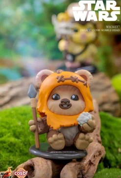 Star Wars - Ewok Cosbi Bobble-Head Collection Blind Box Hot Toys Figure (Single Unit)
