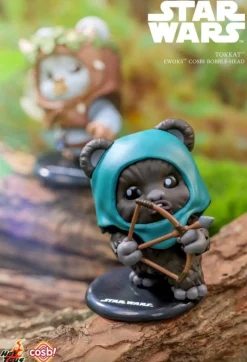 Star Wars - Ewok Cosbi Bobble-Head Collection Blind Box Hot Toys Figure (Single Unit)
