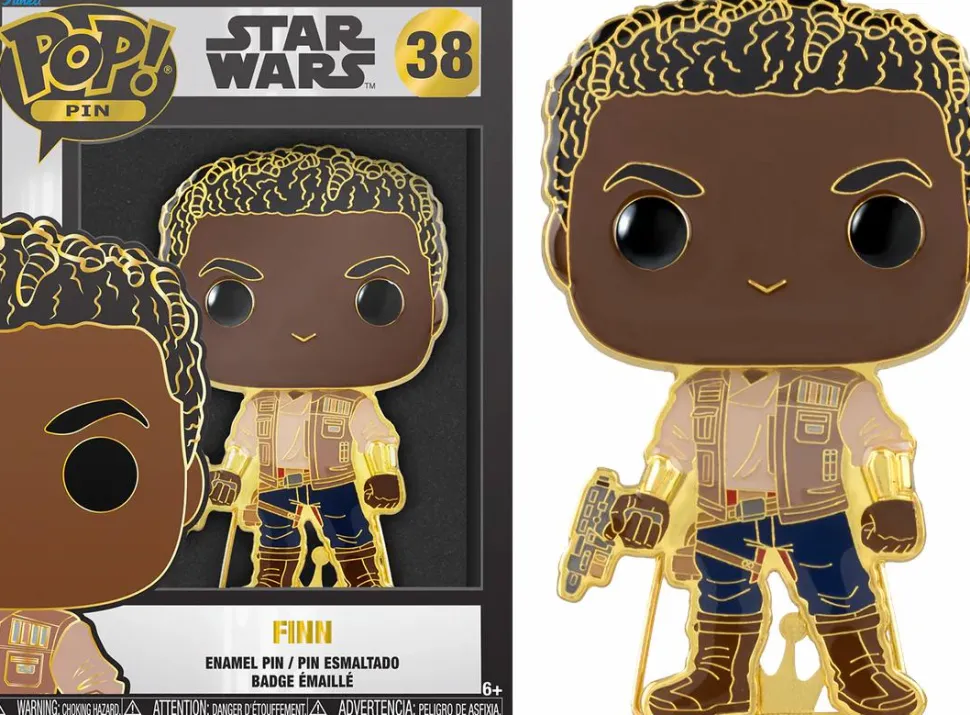 Star Wars - Finn 4" Pop! Enamel Pin
