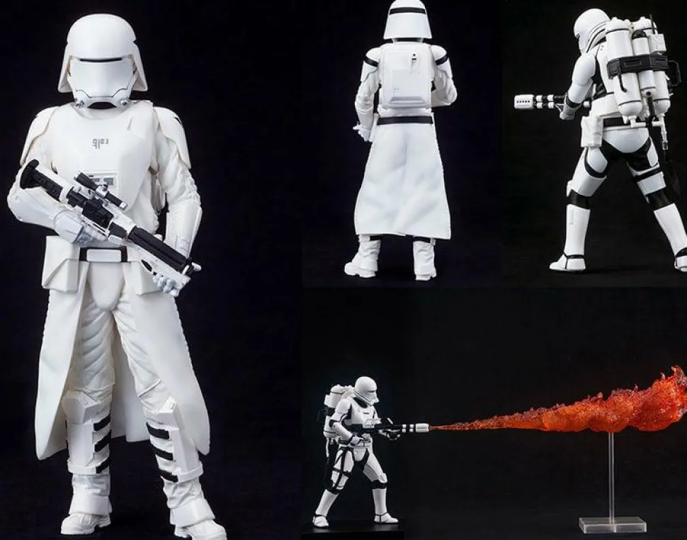 Star Wars - First Order Stormtrooper & First Order Flametrooper 1/10th Scale ArtFX Statue (Set of 2)